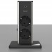 Stand Up Πολύπριζο Γραφείου/Κουζίνας με 2 Σούκο USB & USB type C Καλώδιο 2,5m 12718D